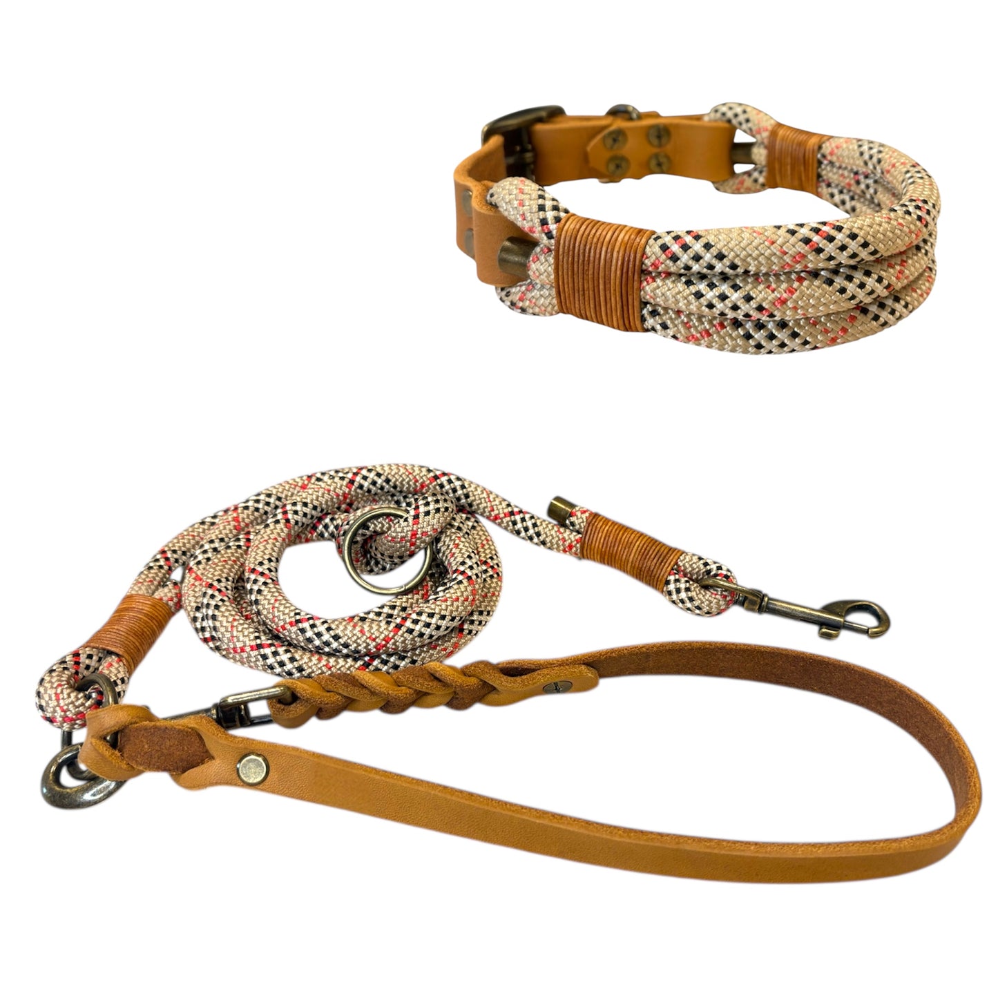 Set | Halsband & Leine 'Highland'