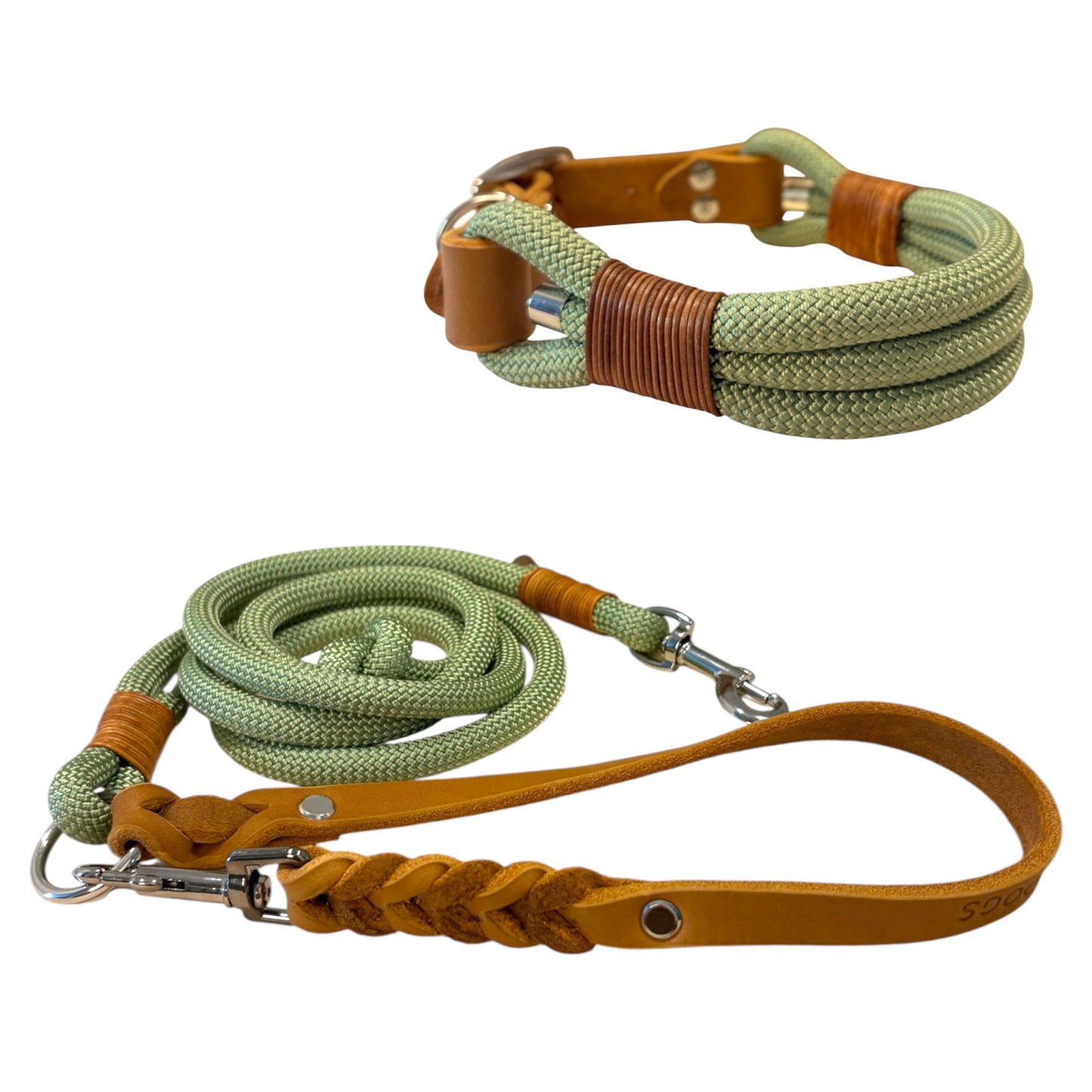 Set | Halsband & Leine 'Elva'
