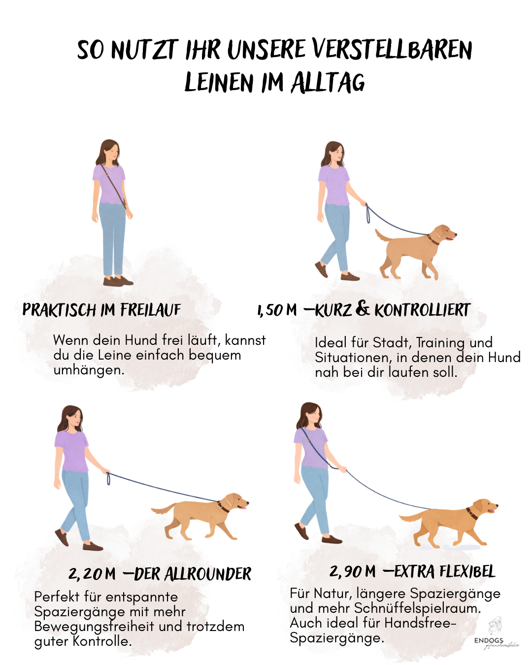 Lederleine | Schokobraun