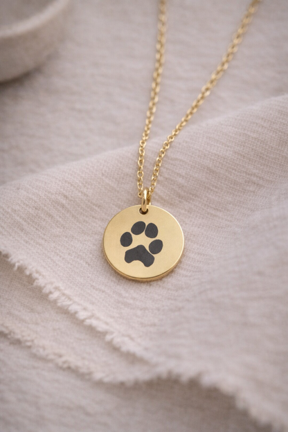 Personalisierte Edelstahlkette - wasserfest & verstellbar