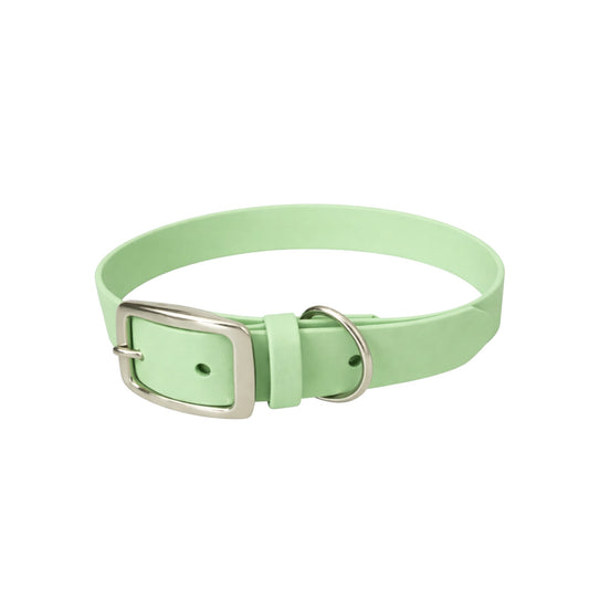 Halsband aus Biothane® 'Pastell grün'
