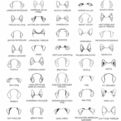 Dog Ears Hoodie – personalisiert
