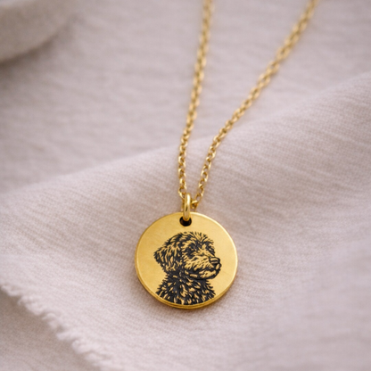 Personalisierte Edelstahlkette - wasserfest & verstellbar