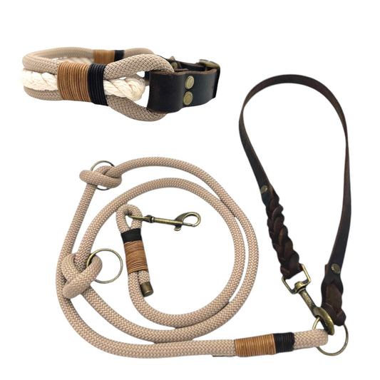 Set | Halsband & Leine 'Savanna'
