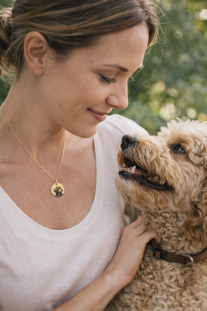 Personalisierte Edelstahlkette - wasserfest & verstellbar