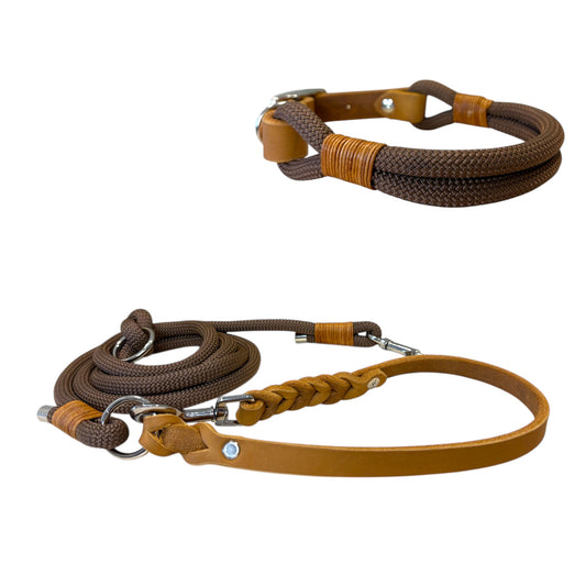 Set | Halsband & Leine 'Sienna'