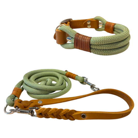 Set | Halsband & Leine 'Elva'