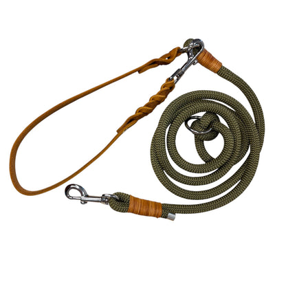 Tauleine mit Lederhandschlaufe 'Hunter'