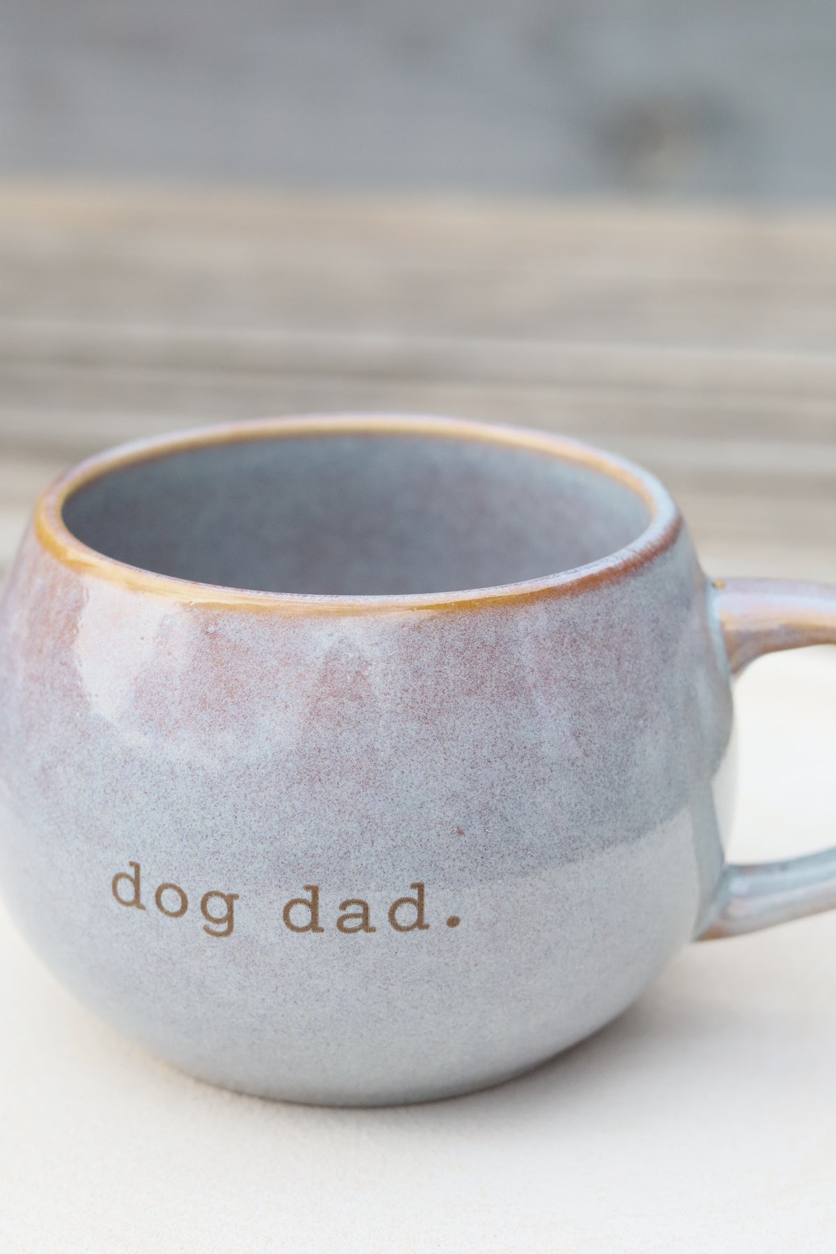 Dog Mom & Dog Dad Tasse – gravierte Steingut-Tasse für Hundeliebhaber | 350 ml