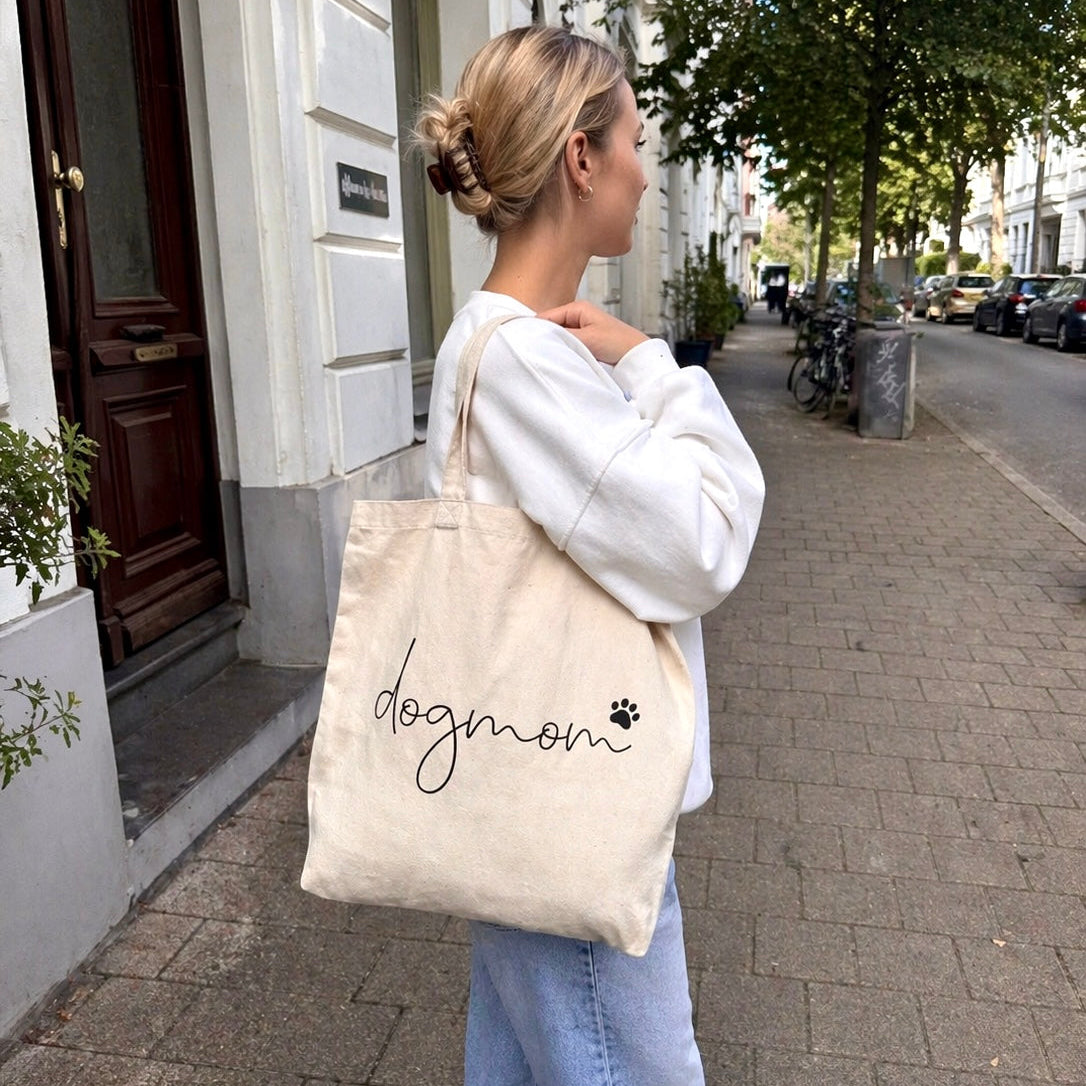 Jutebeutel Beutel „Dog Mom“