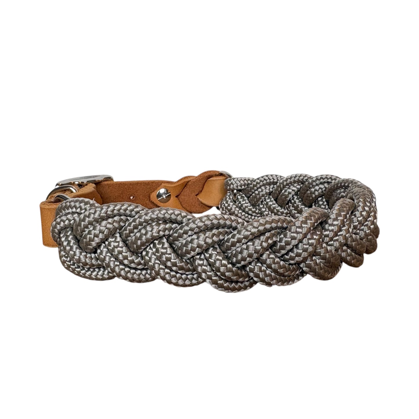 Geflochtenes Halsband - Tan