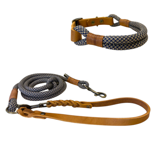 Set | Halsband & Leine 'Valentino'
