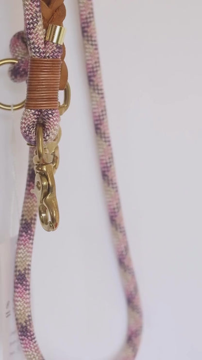Tauleine mit Lederhandschlaufe 'Blossom'